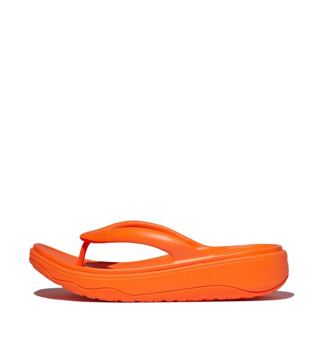 FitFlop relieff recovery toe-post sandals pop orange Direct leverbaar uit de webshop van www.meijerink-schoenen.nl/