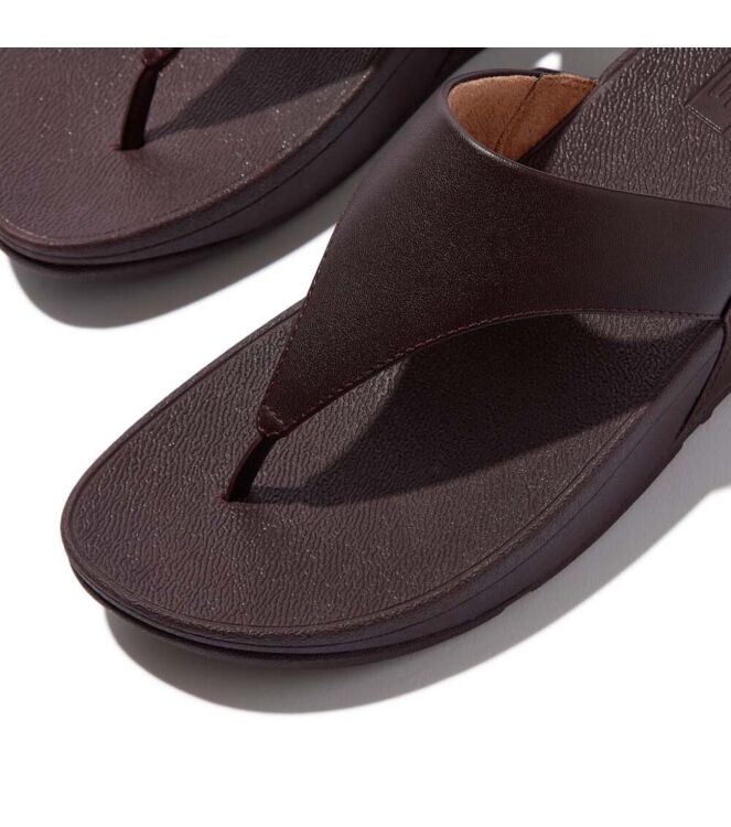 FitFlop lulu leather toepost plumberry Direct leverbaar uit de webshop van www.meijerink-schoenen.nl/