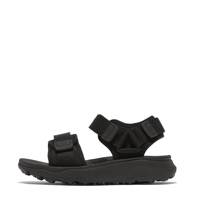 FitFlop neo-d-hyker (xt) w/resistant adj. outdoor sandals all black Direct leverbaar uit de webshop van www.meijerink-schoenen.nl/