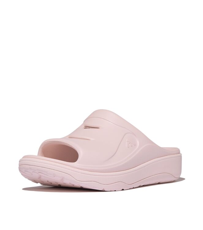FitFlop relieff slide - tonal rubber clay pink Direct leverbaar uit de webshop van www.meijerink-schoenen.nl/