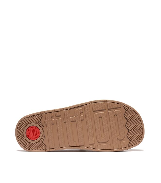 FitFlop gen-ff closed back mule - suede desert tan Direct leverbaar uit de webshop van www.meijerink-schoenen.nl/