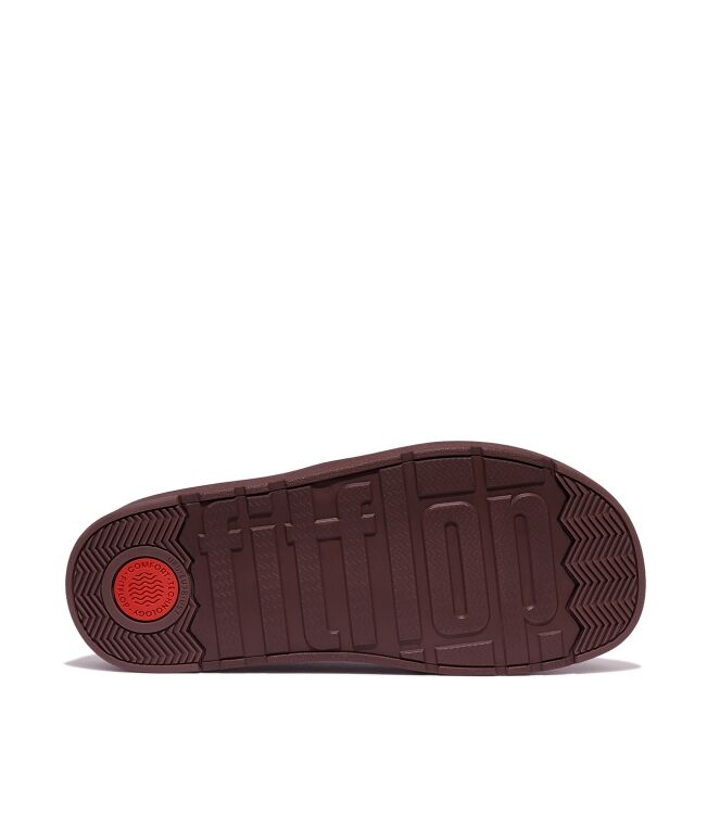 FitFlop gen-ff closed back mule - suede deep maroon Direct leverbaar uit de webshop van www.meijerink-schoenen.nl/