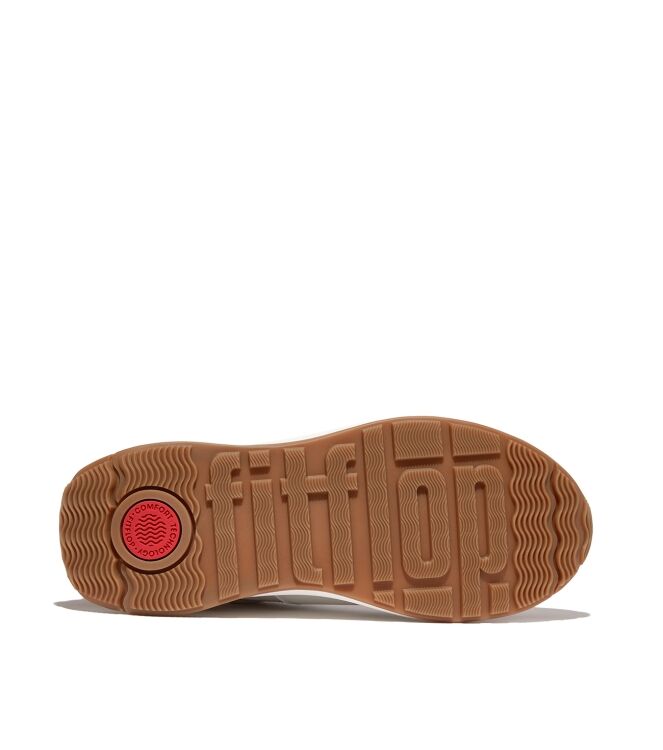 FitFlop f-mode flow sneaker - nylon & suede mix dusky pink mix Direct leverbaar uit de webshop van www.meijerink-schoenen.nl/