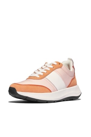 FitFlop F-Mode Flow Sneaker - Nylon & Suede Mix 