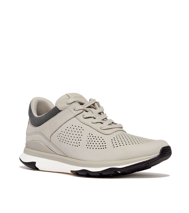 FitFlop vitamin ffx - nubuck clay grey/urban white Direct leverbaar uit de webshop van www.meijerink-schoenen.nl/