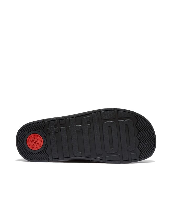 FitFlop gen-ff slipper - textile mix deep olive Direct leverbaar uit de webshop van www.meijerink-schoenen.nl/