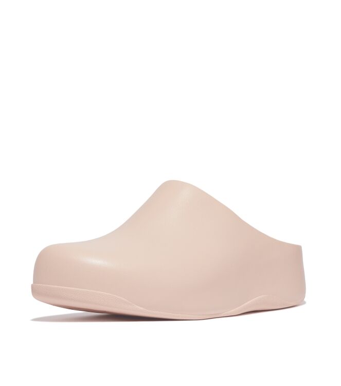 FitFlop shuv x roksanda leather clogs oyster/sand Direct leverbaar uit de webshop van www.meijerink-schoenen.nl/