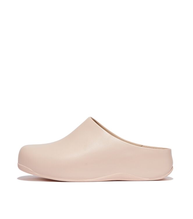 FitFlop shuv x roksanda leather clogs oyster/sand Direct leverbaar uit de webshop van www.meijerink-schoenen.nl/