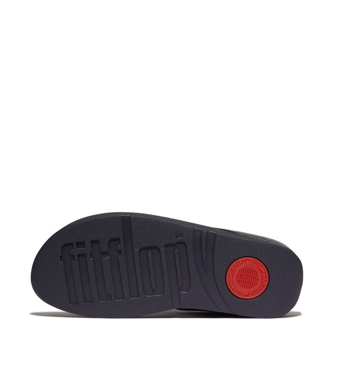 FitFlop fino crystal-mix t-strap sandals midnight navy Direct leverbaar uit de webshop van www.meijerink-schoenen.nl/