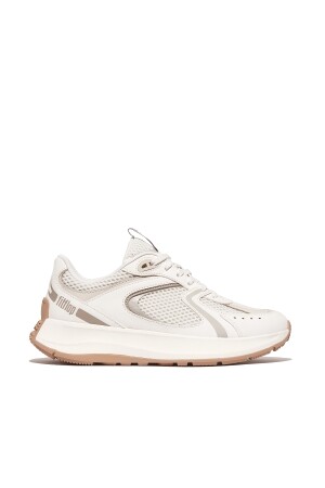 FitFlop F-Mode Flow Suede/Mesh/Leather Flatform Sneakers 