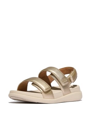 FitFlop F-Mode Go Adjustable Flatform Back-Strap Sandals 