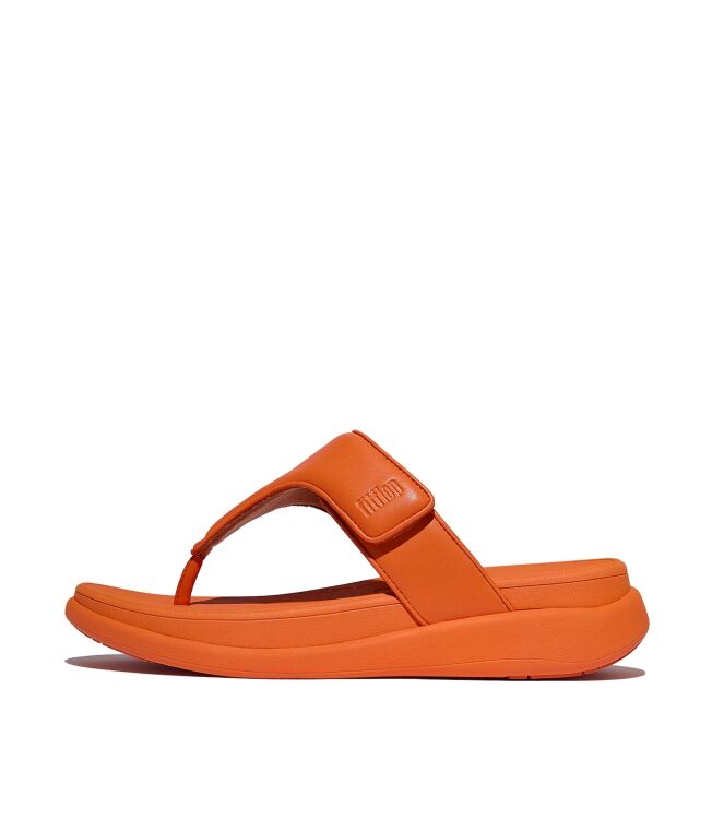 FitFlop f-mode go adjustable flatform toe-post sandals satsuma Direct leverbaar uit de webshop van www.meijerink-schoenen.nl/