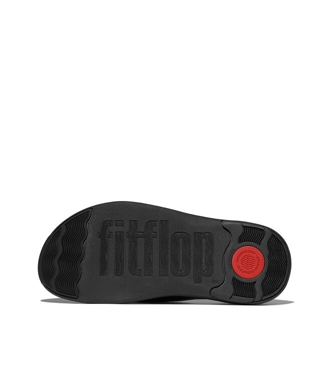 FitFlop<sup>TM</sup> f-mode go mens toe-post sandals all black Direct leverbaar uit de webshop van www.meijerink-schoenen.nl/