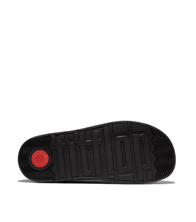 FitFlop gen-ff leather back-strap moc mules all black Direct leverbaar uit de webshop van www.meijerink-schoenen.nl/