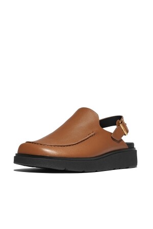 FitFlop Gen-FF Leather Back-Strap Moc Mules 