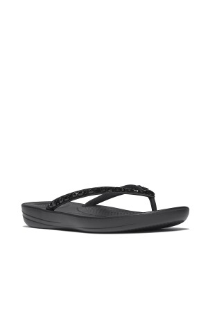 FitFlop Iqushion Multi-Crystal Ergonomic Flip-Flops 