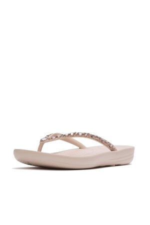 FitFlop Iqushion Multi-Crystal Ergonomic Flip-Flops 