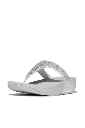 FitFlop Lulu Crystal-Mix Toe-Post Sandals 