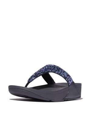 FitFlop Lulu Crystal-Mix Toe-Post Sandals 
