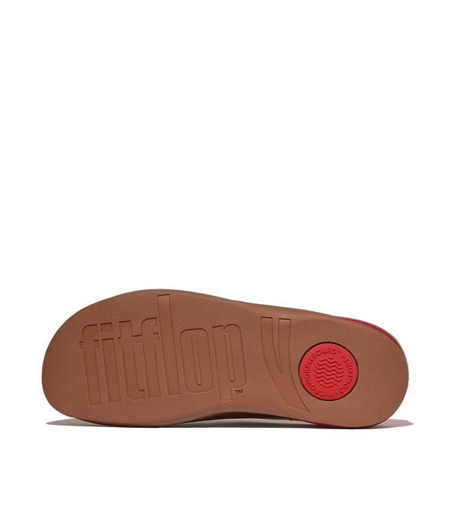 FitFlop shuv x roksanda leather clogs tan/crimson Direct leverbaar uit de webshop van www.meijerink-schoenen.nl/