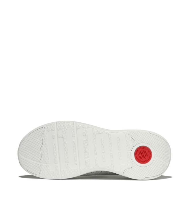 FitFlop super-q knit slip-ons arctic grey/silver Direct leverbaar uit de webshop van www.meijerink-schoenen.nl/