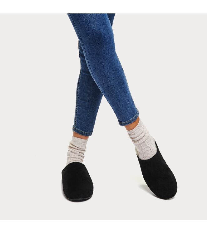 FitFlop chrissie<sup>tm</sup> shearling black Direct leverbaar uit de webshop van www.meijerink-schoenen.nl/