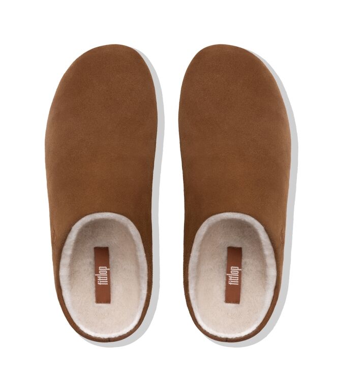 FitFlop chrissie<sup>tm</sup> shearling tumbled tan Direct leverbaar uit de webshop van www.meijerink-schoenen.nl/