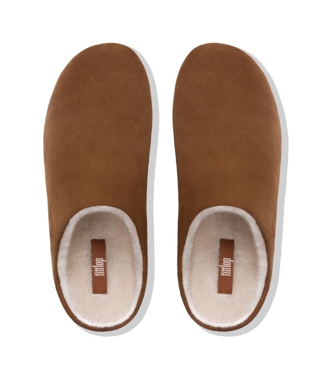 FitFlop chrissie<sup>tm</sup> shearling tumbled tan Direct leverbaar uit de webshop van www.meijerink-schoenen.nl/