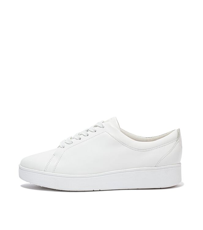 FitFlop rally sneakers leather urban white Direct leverbaar uit de webshop van www.meijerink-schoenen.nl/