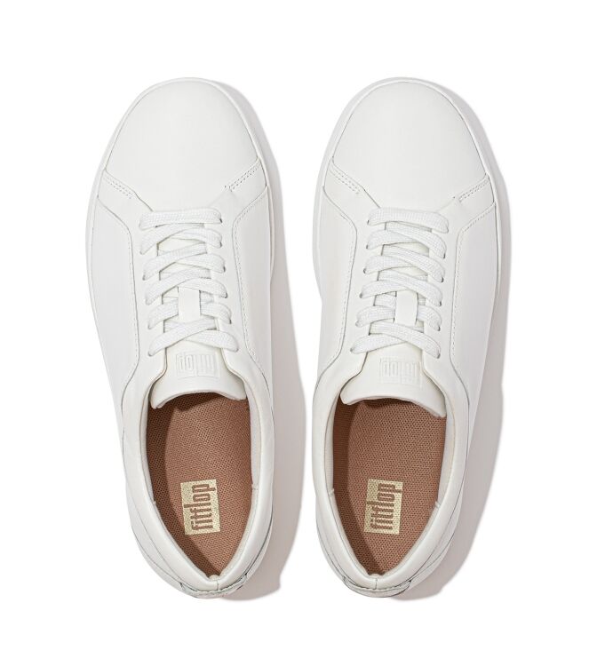 FitFlop rally sneakers leather urban white Direct leverbaar uit de webshop van www.meijerink-schoenen.nl/