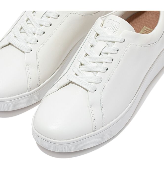 FitFlop rally sneakers leather urban white Direct leverbaar uit de webshop van www.meijerink-schoenen.nl/