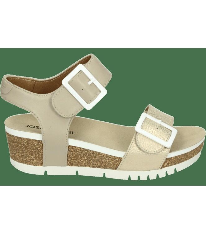 Josef Seibel quinn 02 wit/beige Direct leverbaar uit de webshop van www.meijerink-schoenen.nl/