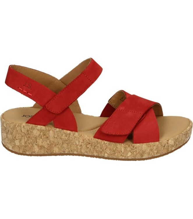 Josef Seibel evita 03 rood Direct leverbaar uit de webshop van www.meijerink-schoenen.nl/
