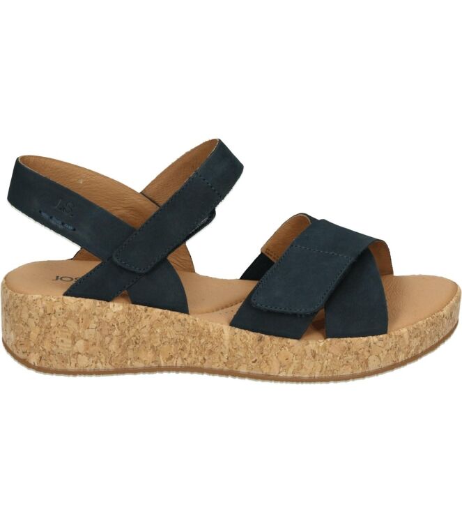 Josef Seibel evita 03 blauw Direct leverbaar uit de webshop van www.meijerink-schoenen.nl/