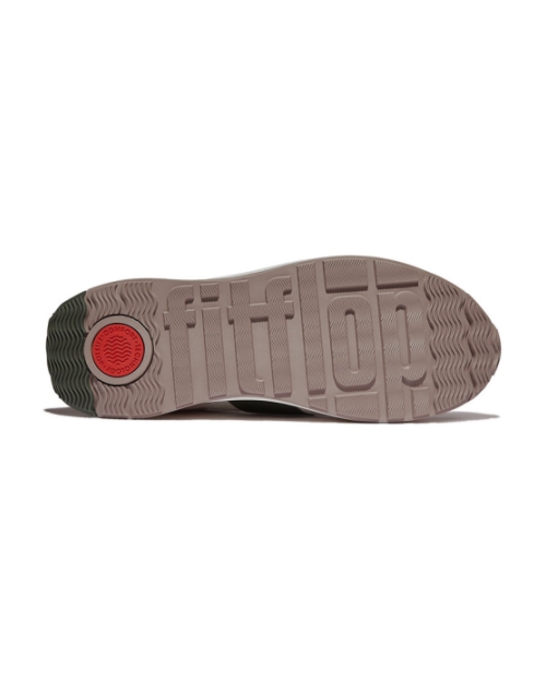 Fitflop F-mode FLow Sneaker white/safari green