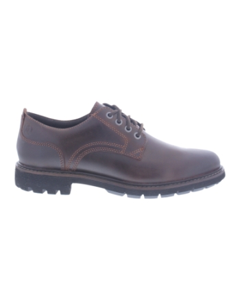 Clarks Batcombe Tie dark tan