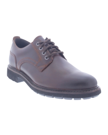 Clarks Batcombe Tie dark tan