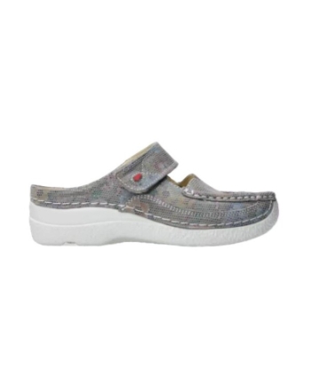 Wolky Roll Slipper Flowerpoint taupe summer