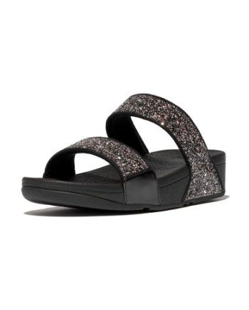FitFlop Lulu Multi-Tonal Glitter black multi