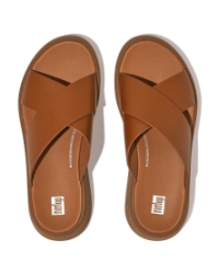 F-Mode Flatform Cross Slides light tan