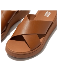 F-Mode Flatform Cross Slides light tan