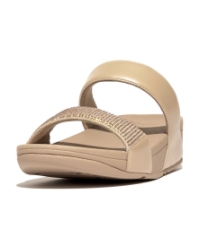 Lulu Slide-Hotfix latte beige