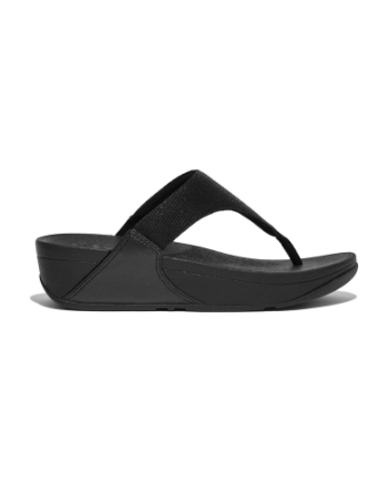 FitFlop Lulu Shimmerlux all black