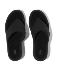 Platfforms Wedge Toe-Post all black