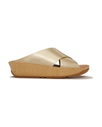 FitFlop Lulu Lux Graphic-Weave Cross platino