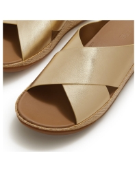 Lulu Lux Graphic-Weave Cross platino