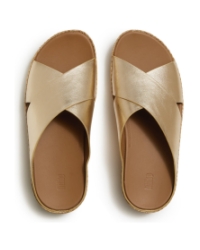 Lulu Lux Graphic-Weave Cross platino