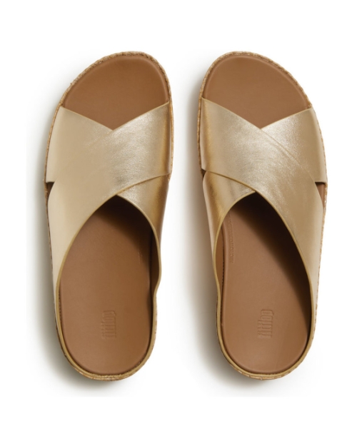 Lulu Lux Graphic-Weave Cross platino