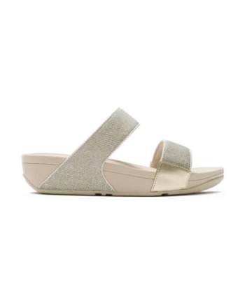 FitFlop Lulu Shimmerglitz platino
