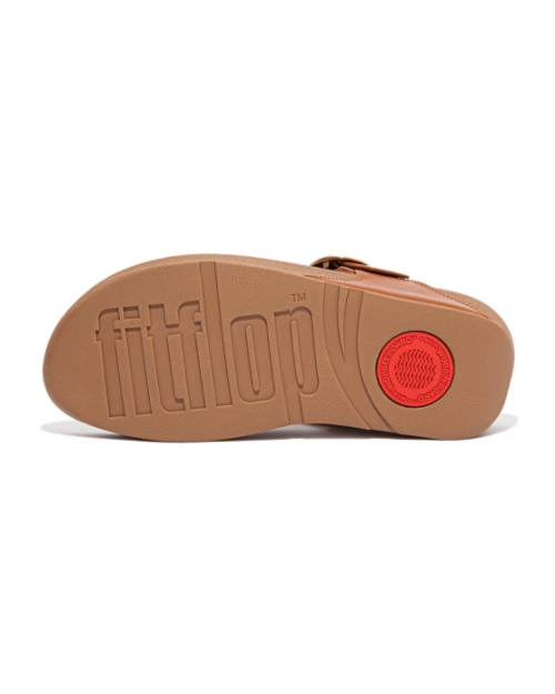Lulu Adjustable Toe Post light tan